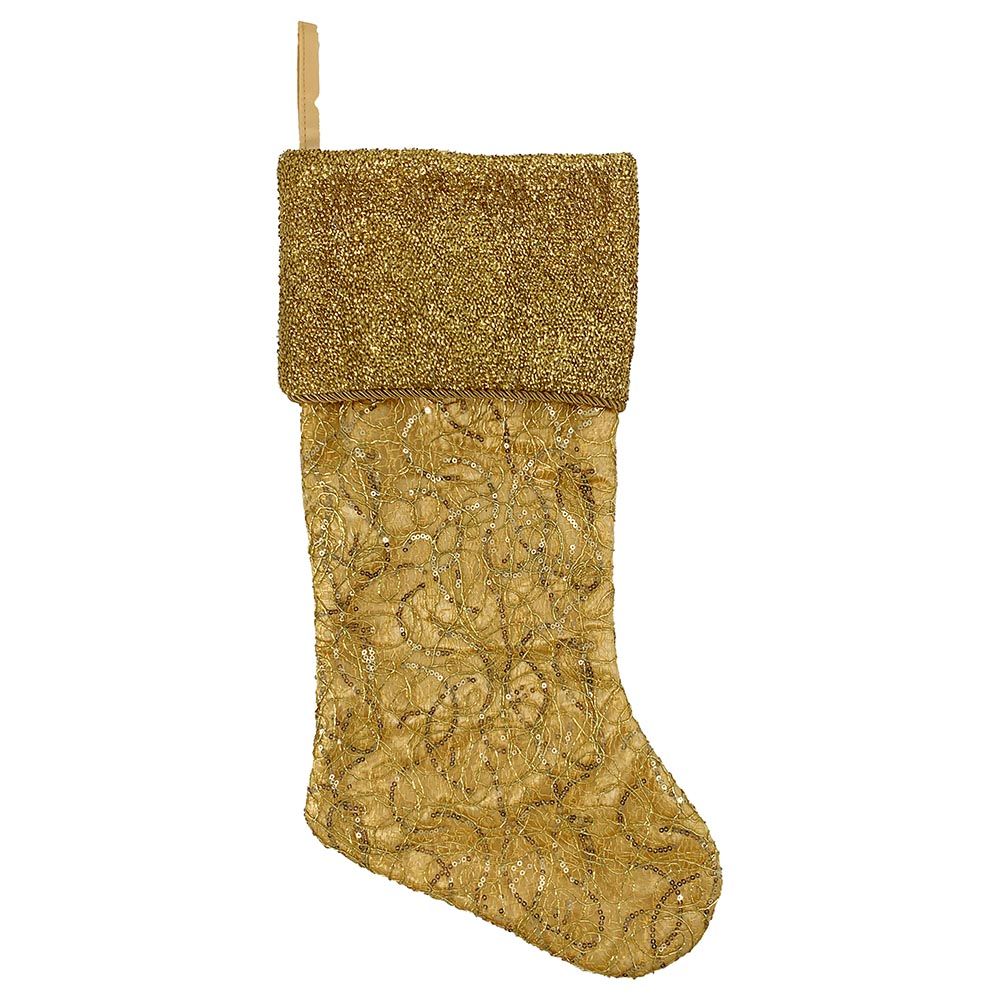 Christmas Magic - Christmas Stocking - 50 cm - Gold