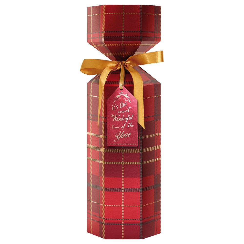 Tom Smith - Deluxe Bottle Box Tartan - Red