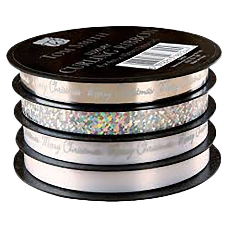 Tom Smith - Luxury Ribbon Spools - Silver