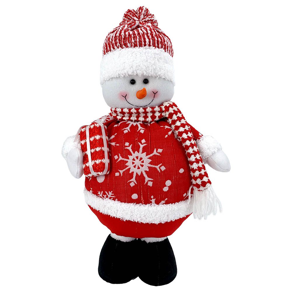 Christmas Magic - Extendable Snowman Soft Toy - 71 cm