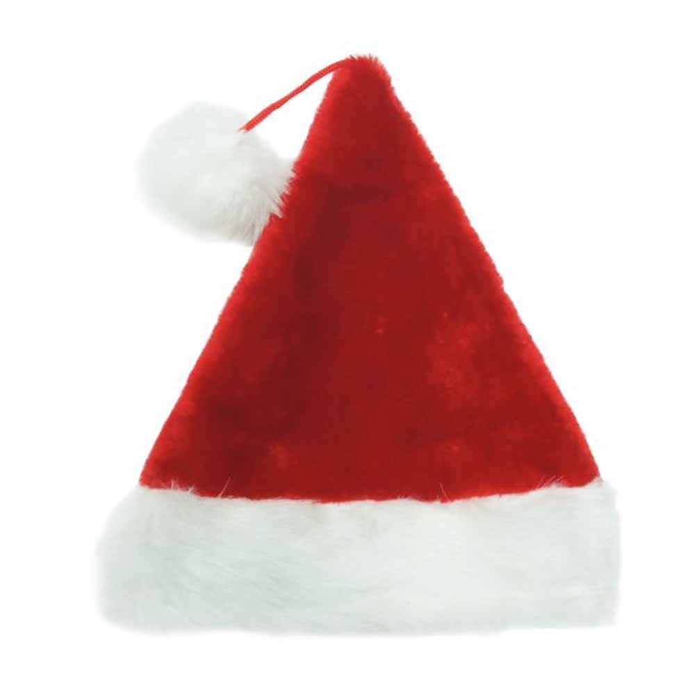 Christmas Magic - Plush Santa Hat - Red