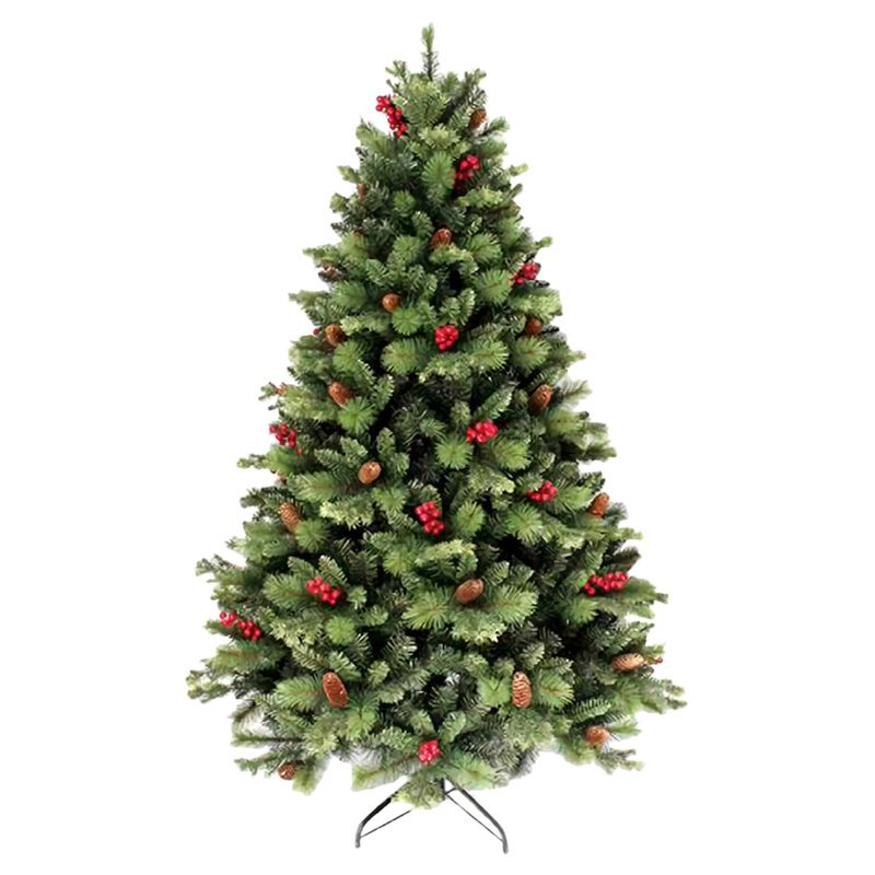 Party Magic - Christmas Tree w/ Pinecone & Berries 6ft