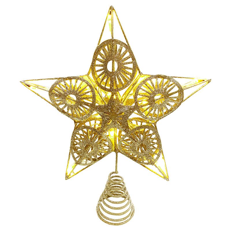 LED Tree Top Gold