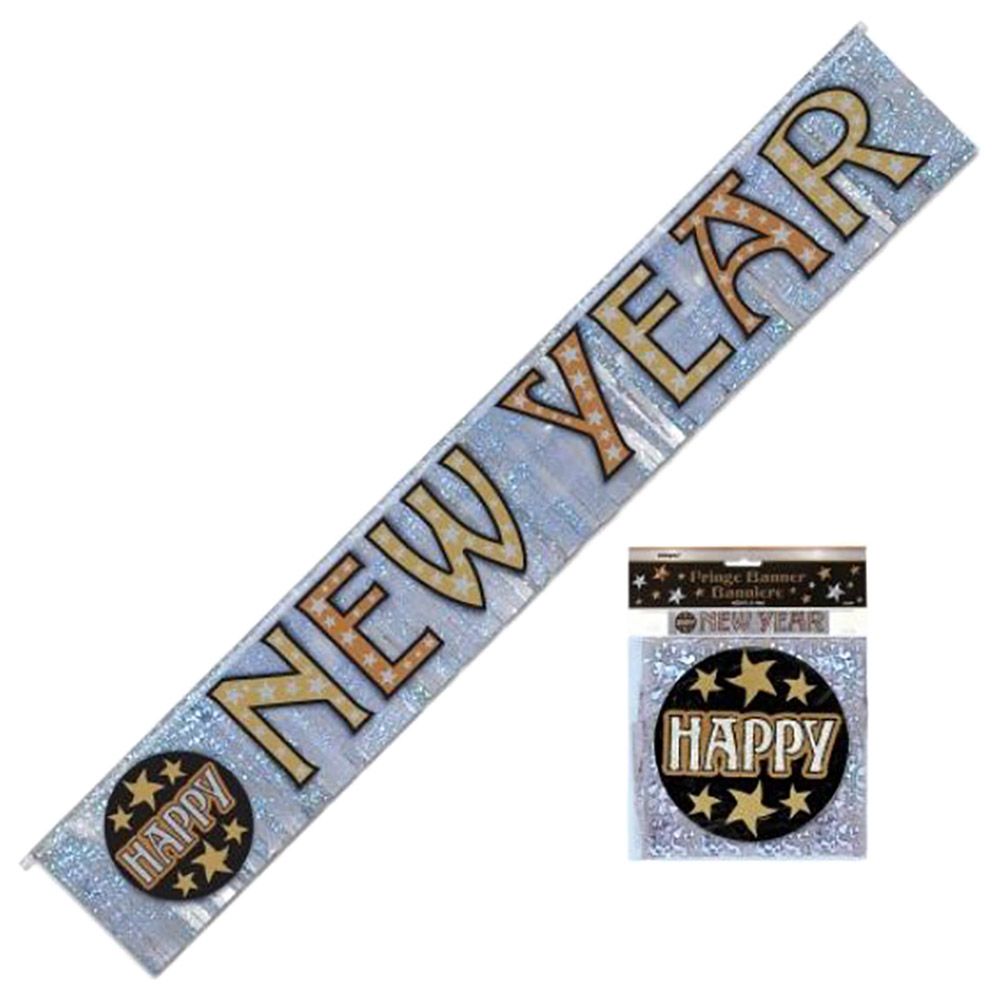 Unique - New Year Fringe Banner - 4 Ft