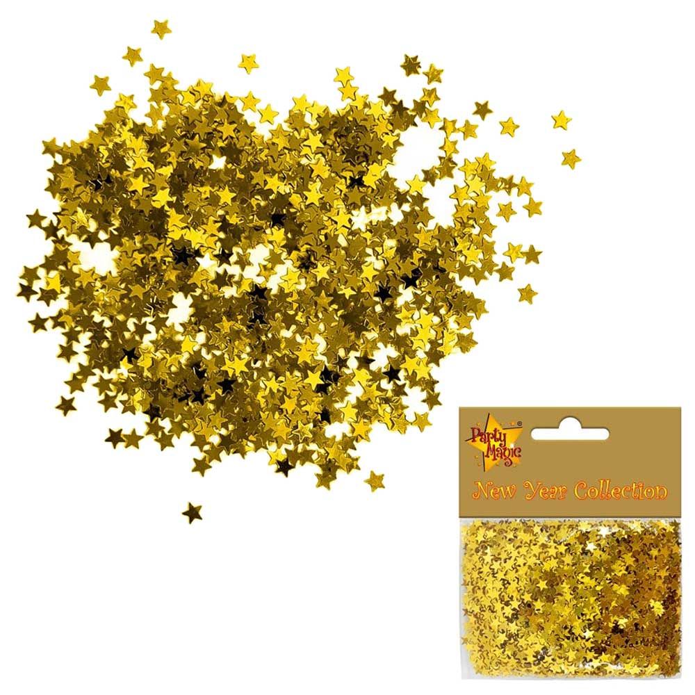 Party Magic - Foil Star Confetti - 10oz - Gold