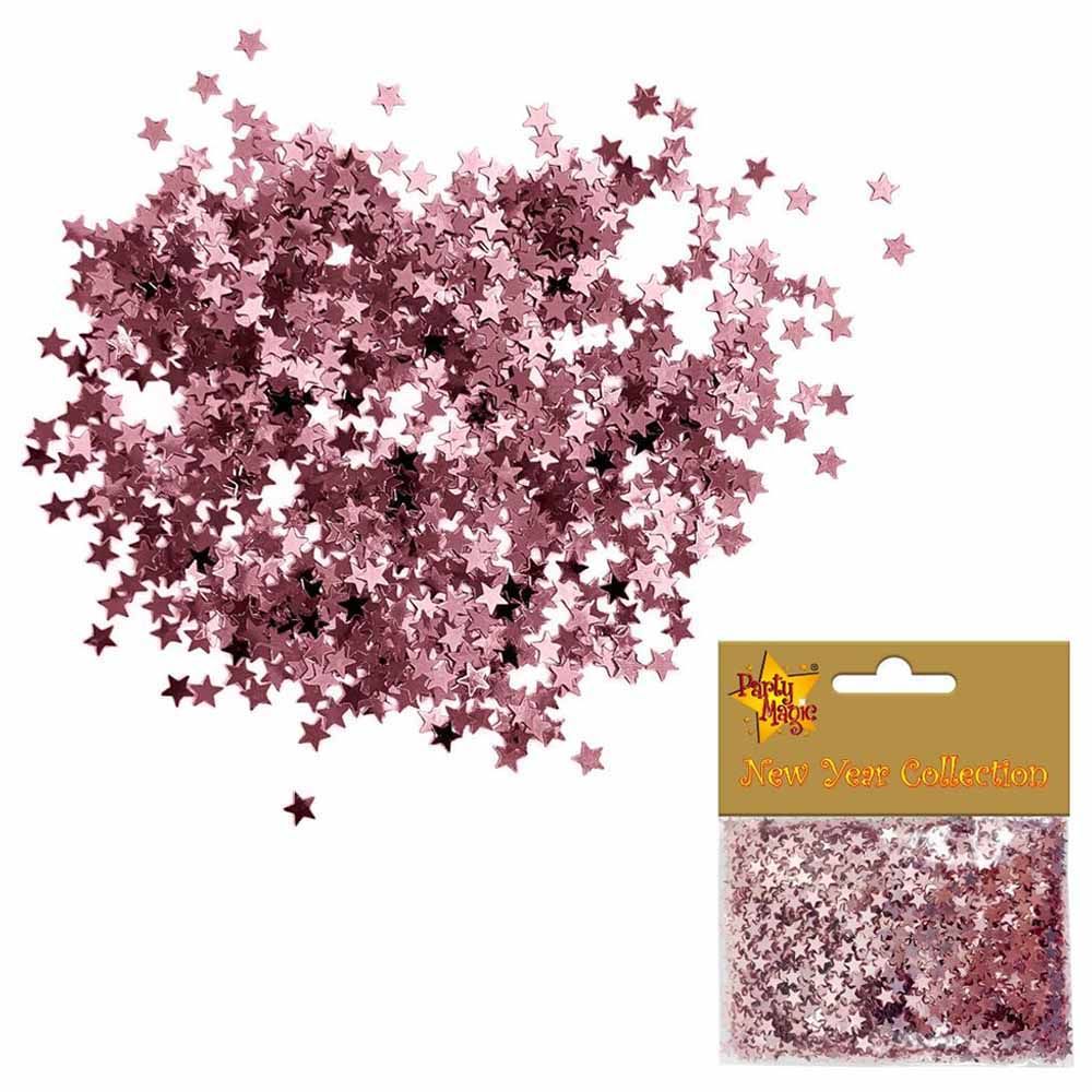 Party Magic - Foil Star Confetti - 10oz - Rose Gold