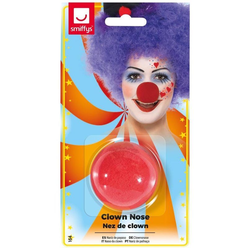 Smiffys - Clown Red Nose Sponge