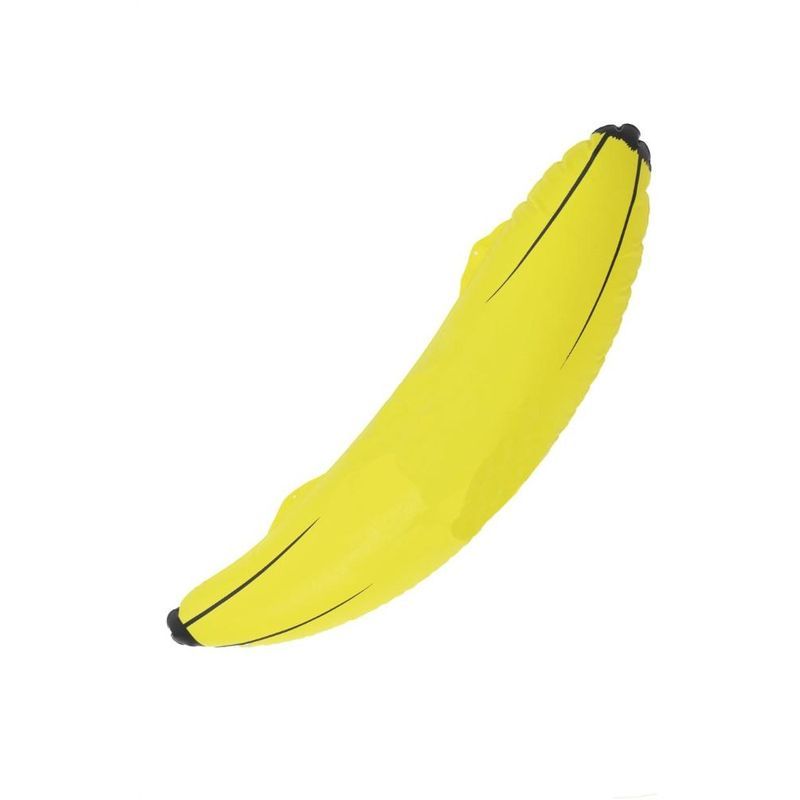 Smiffys - Banana Yellow Inflatable 73cm/28 Inches