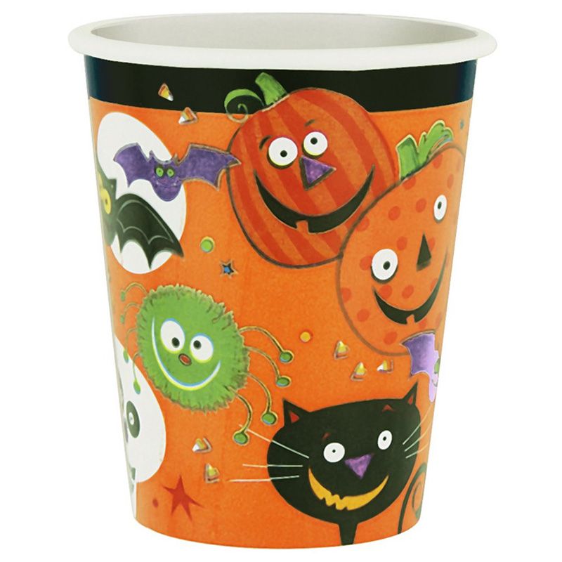 Unique - Spooky Smiles Cups - 8pcs - 266ml