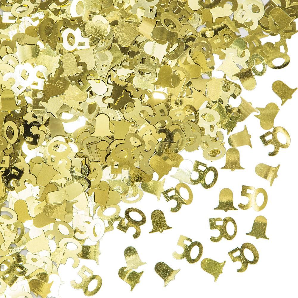 Creative Converting - Foil Confetti 50th Anniversary - Gold