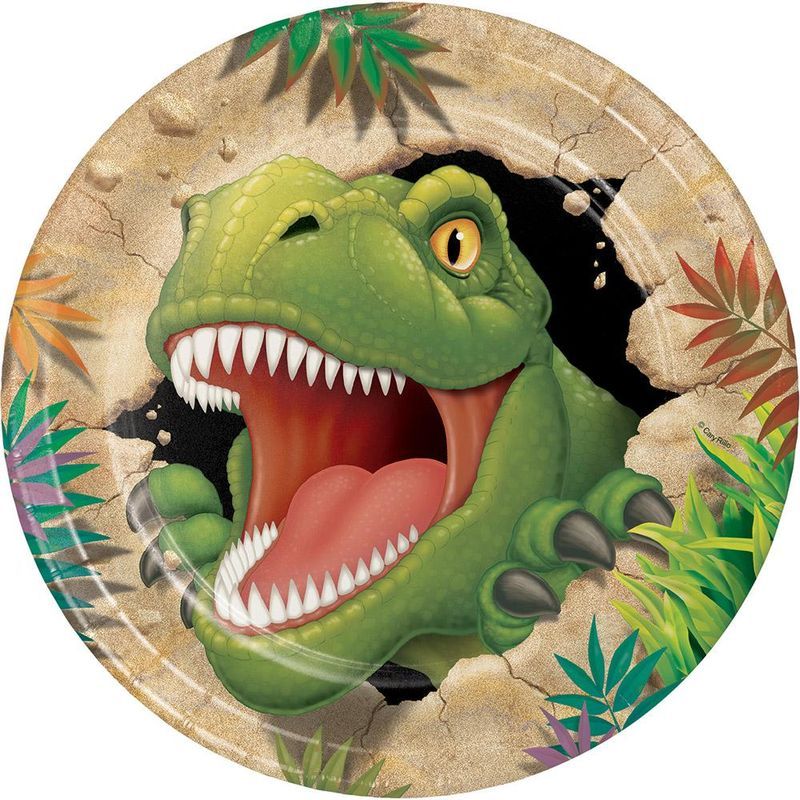 Creative Converting - Dino Blast Dinner Plates 8.75in 8pcs