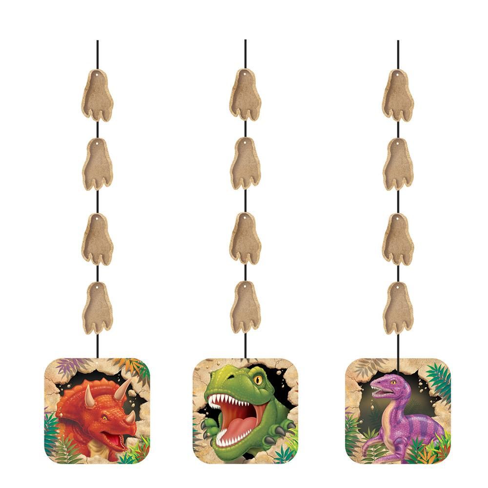 Creative Converting - Dino Blast Hanging Cutouts L 3pcs