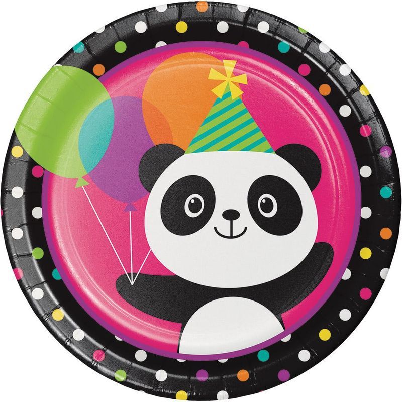 Creative Converting - Panda Monium Dinner Plates 8.75in 8pcs