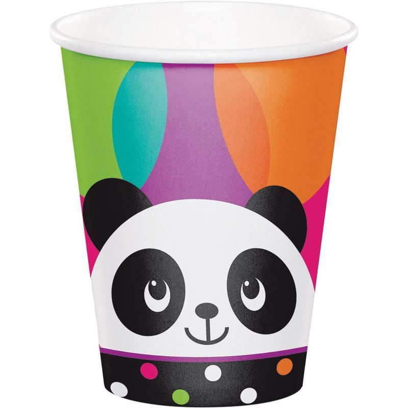 Creative Converting - Panda Monium Hot-Cups 9 Oz 8pcs