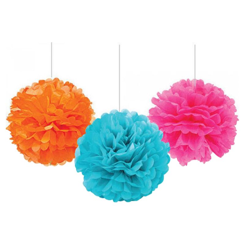 Eid Creations - 16" Eid Colourful Pompom Set 3pcs