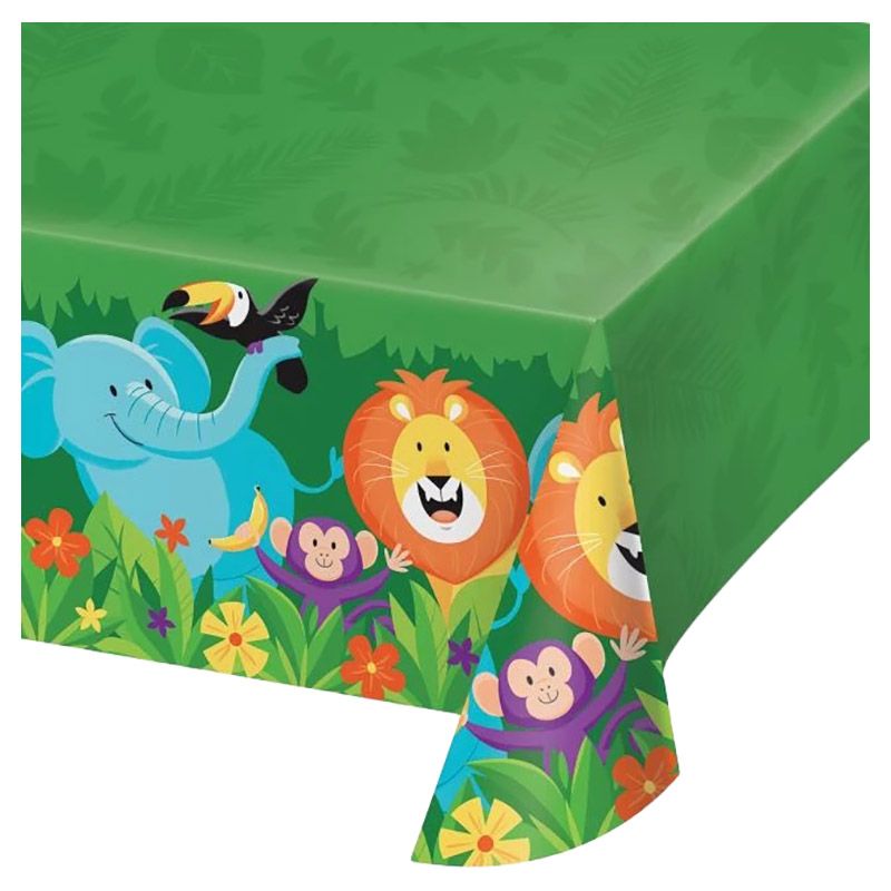 Creative Converting - Jungle Safari Plastic Table Cover