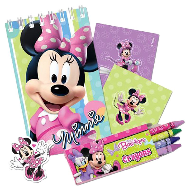 Amscan - Minnie Mouse Pink Stationery Favour Pack 20pcs