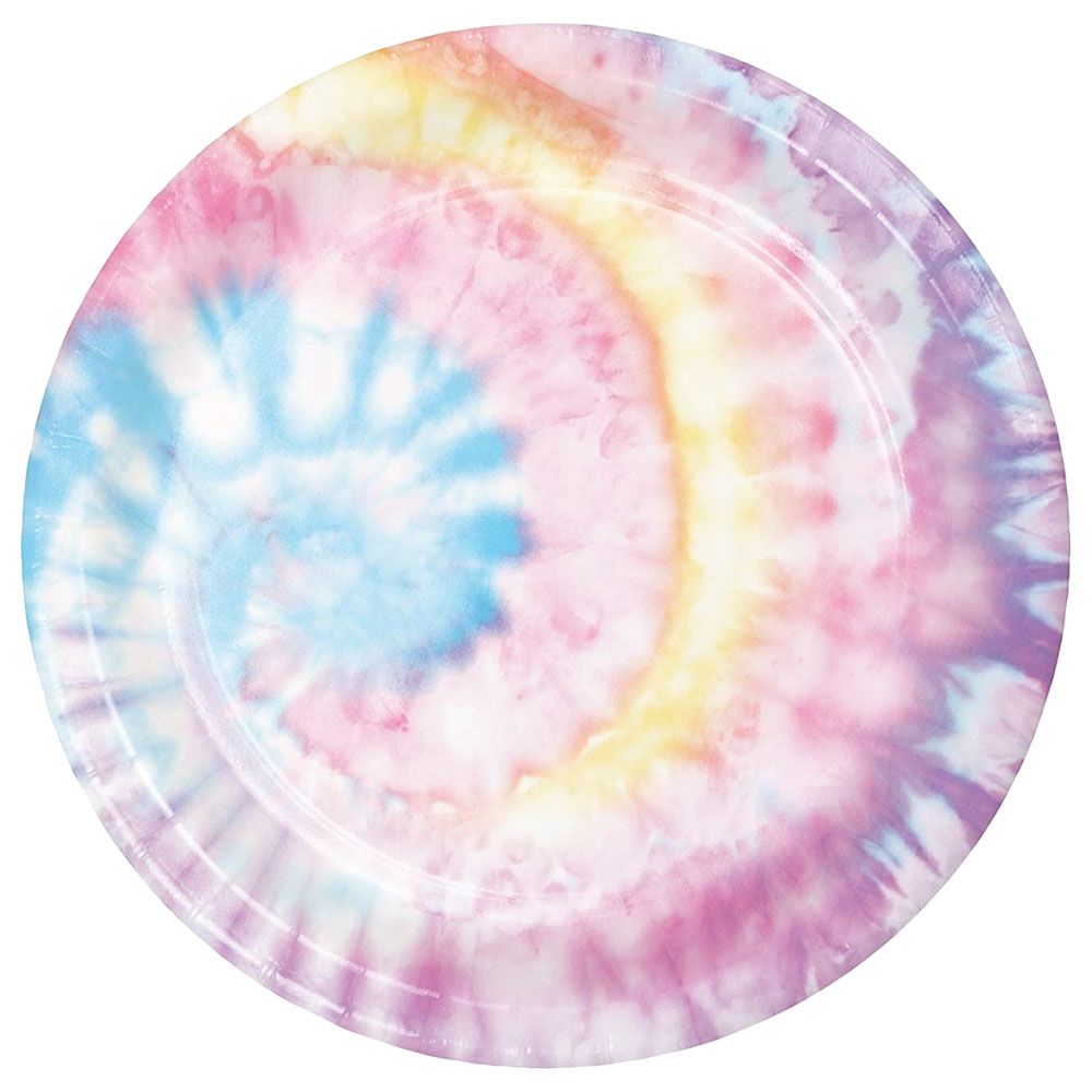 Creative Converting - Tie Dye Party Dinner Plates 8Pcs