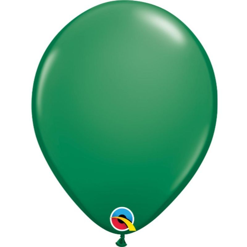 Qualatex - Standard Colours 11in Green Latex Balloon 6pcs