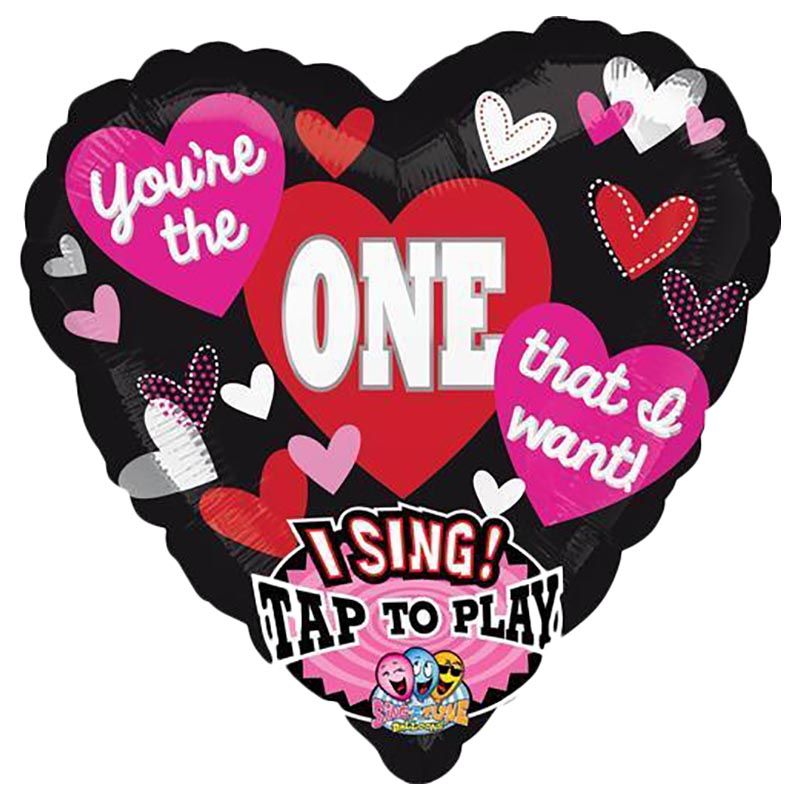 Anagram - You're The One Valentine Foil Balloon