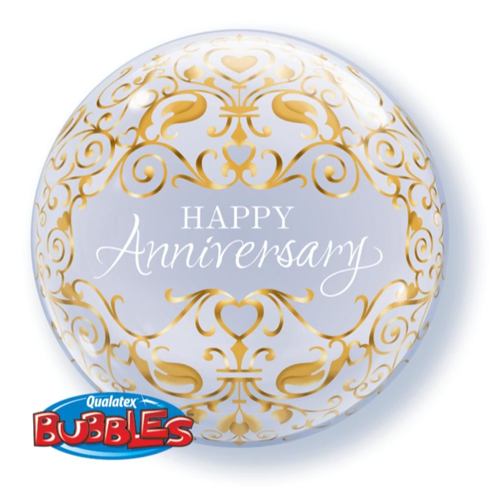 Qualatex - Anniversary Classic Single Bubble 22''