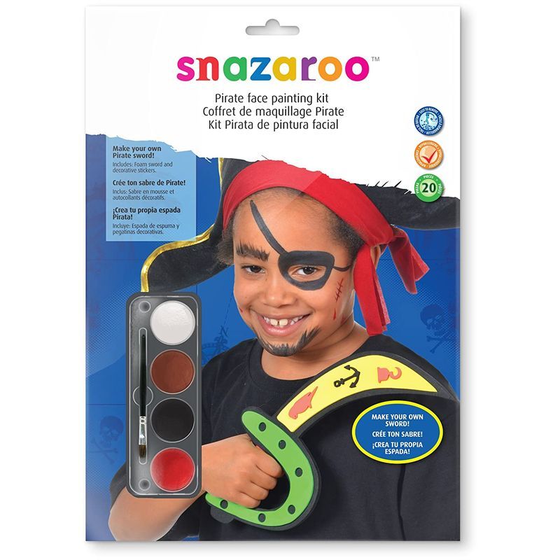 Snazaroo Pirate Role Face Painting Kit