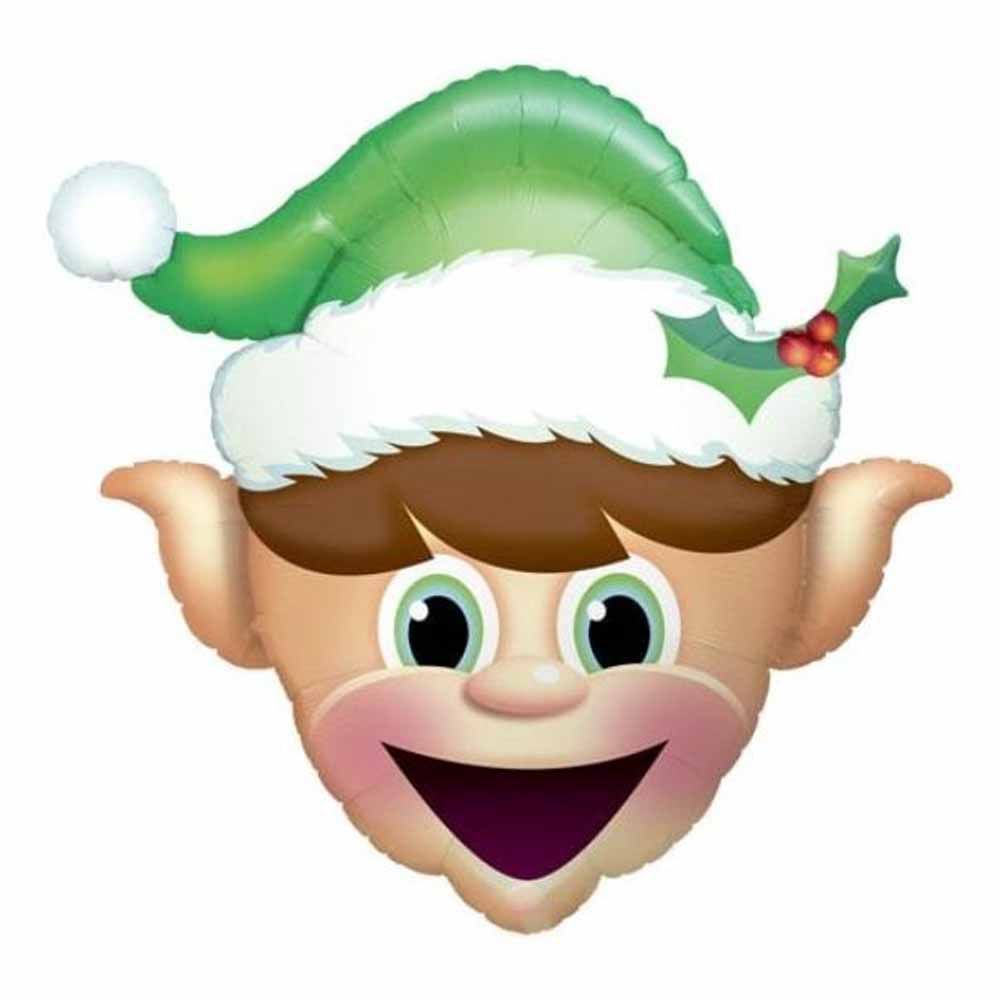 Qualatex - Shape Foil Christmas Elf Foil Balloon - 35 Inch