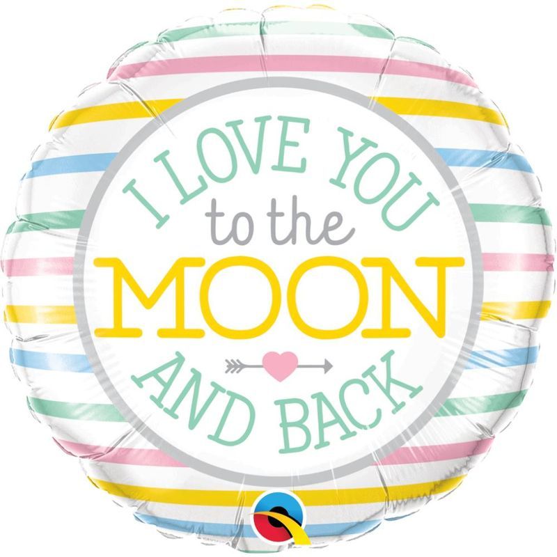 Qualatex - I Love You To The Moon 18in Foil