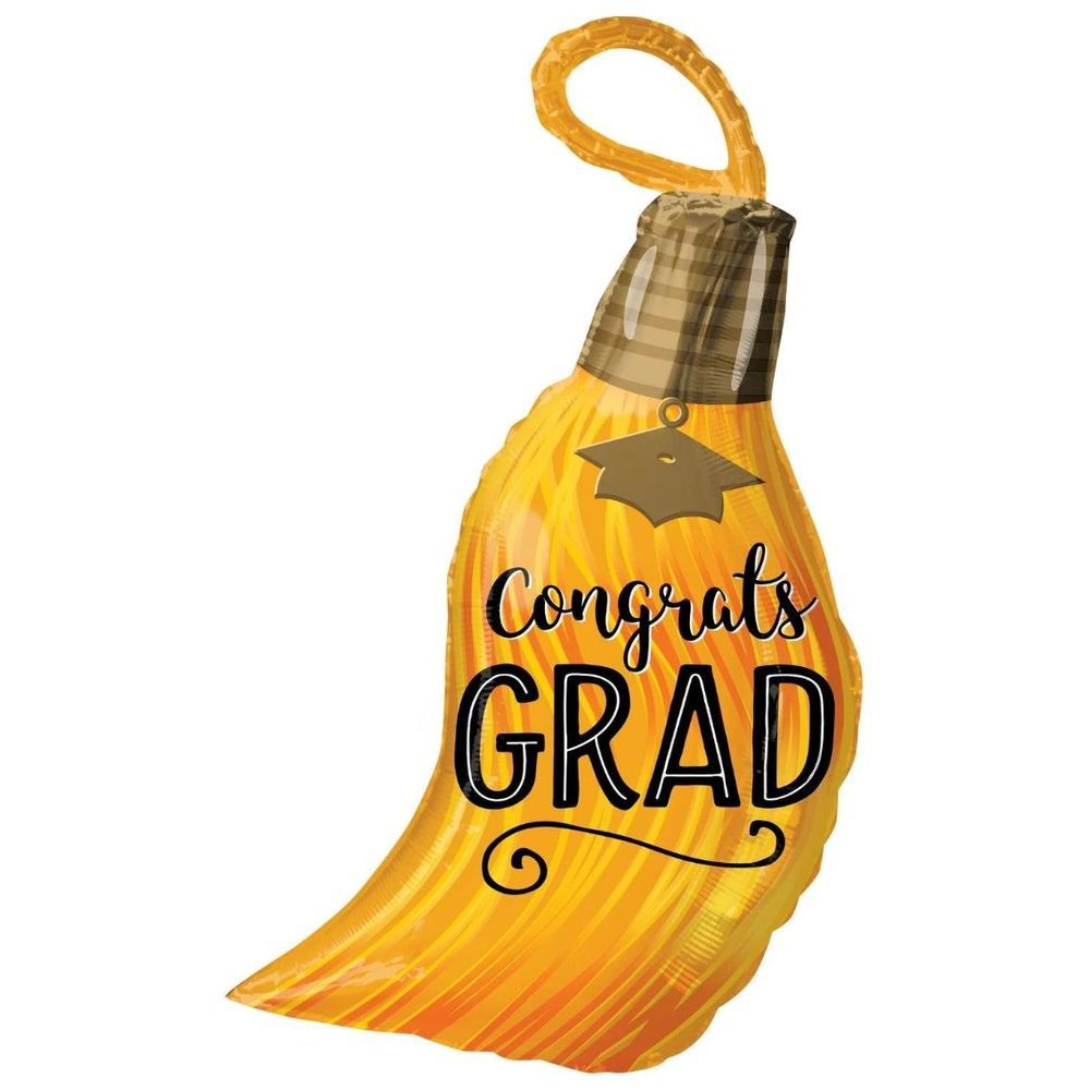 Anagram - Congrats Grad Tassel Foil Balloon