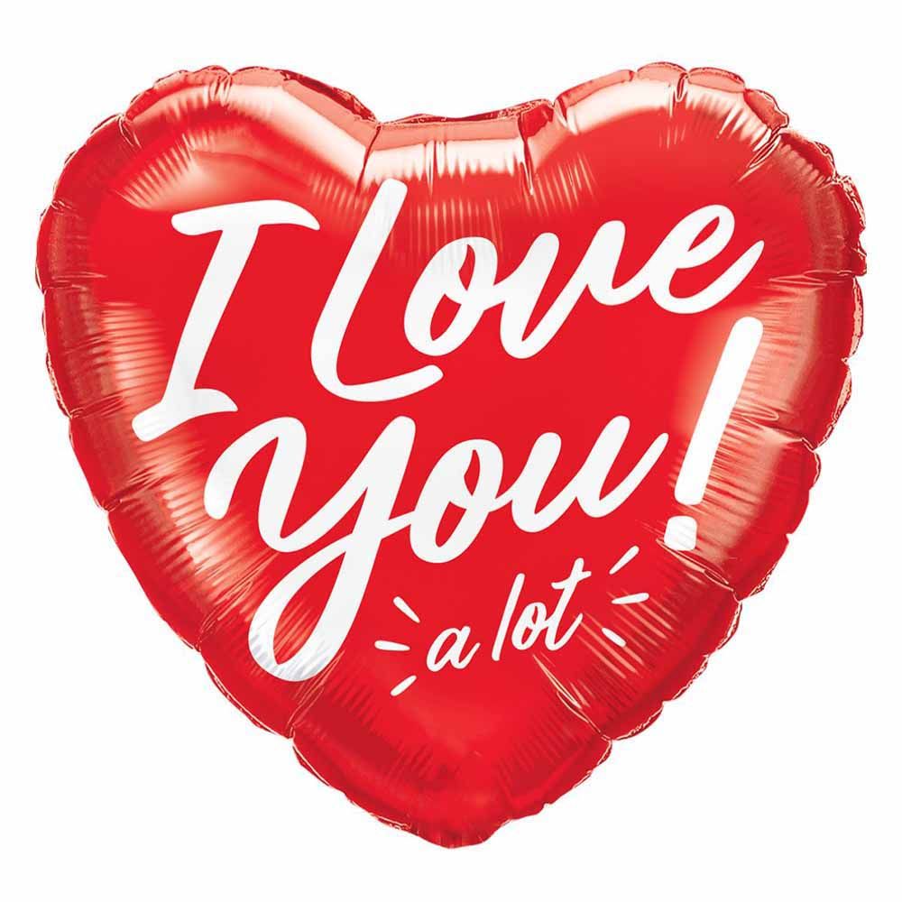 Qualatex - I Love You A Lot Foil Balloon 18 Inch