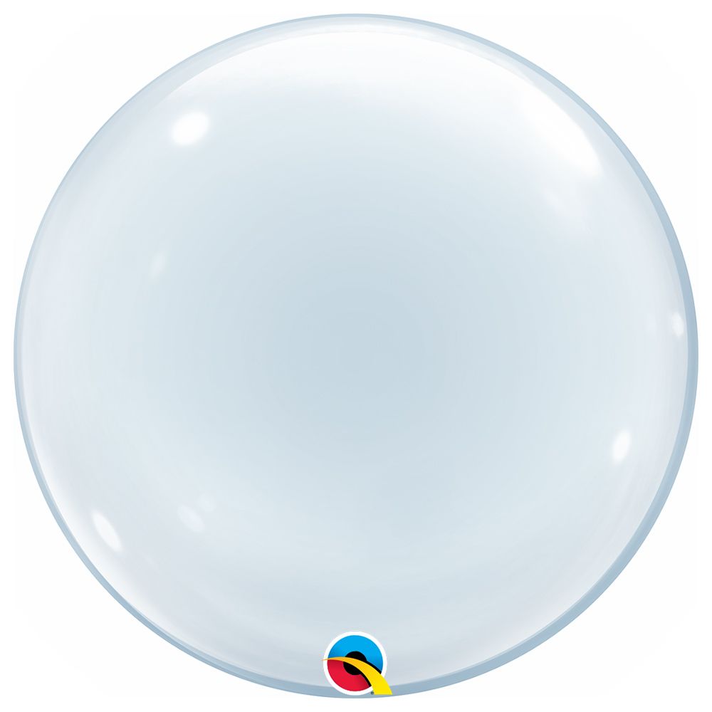 Qualatex - Clear Deco Bubble Balloon - 20-inch