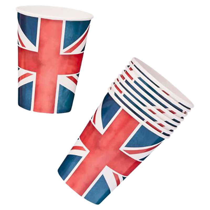 Hootyballoo - Union Jack Paper Cups - 8pcs