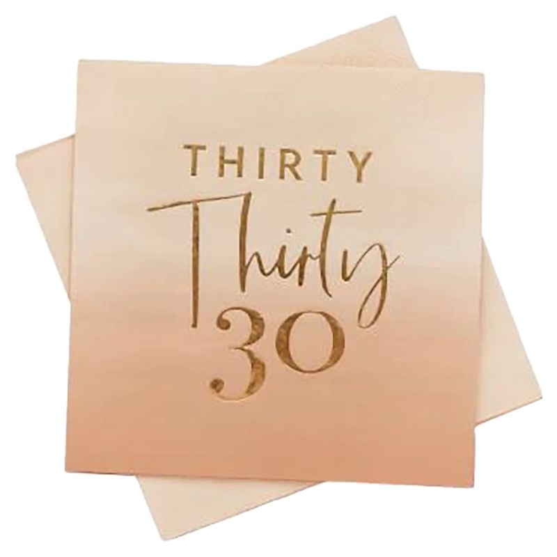 Hootyballoo - Thirty Paper Napkins - 165 x 165 mm - 16pcs