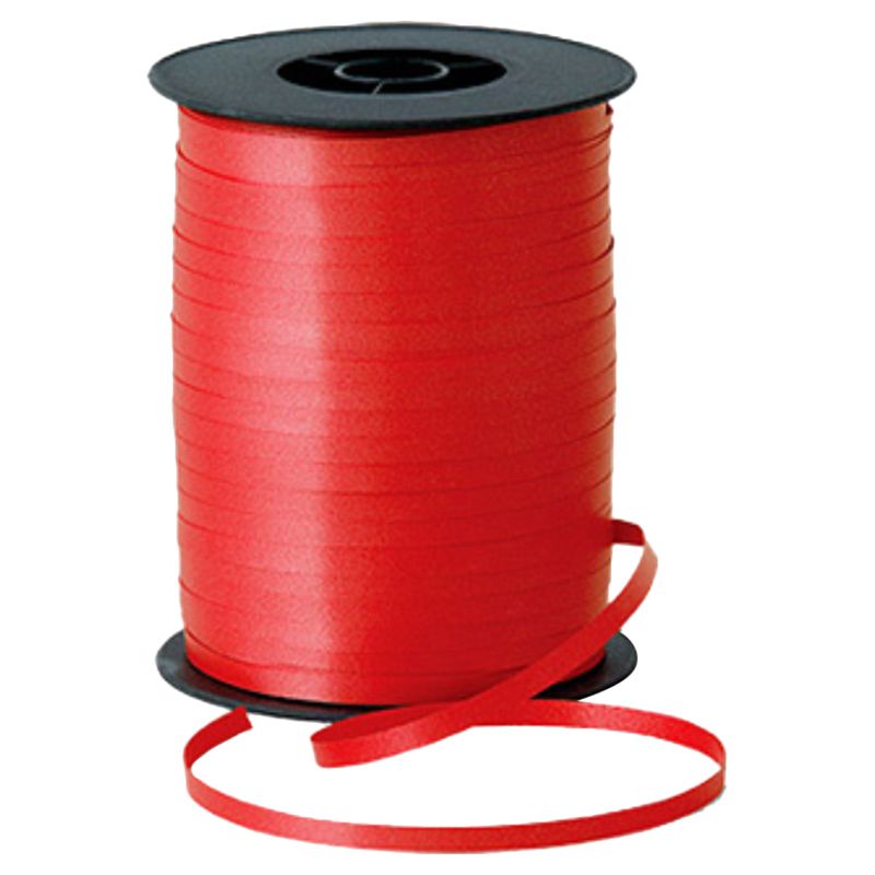 Qualatex - Curling Ribbon 5mm x 500m Red