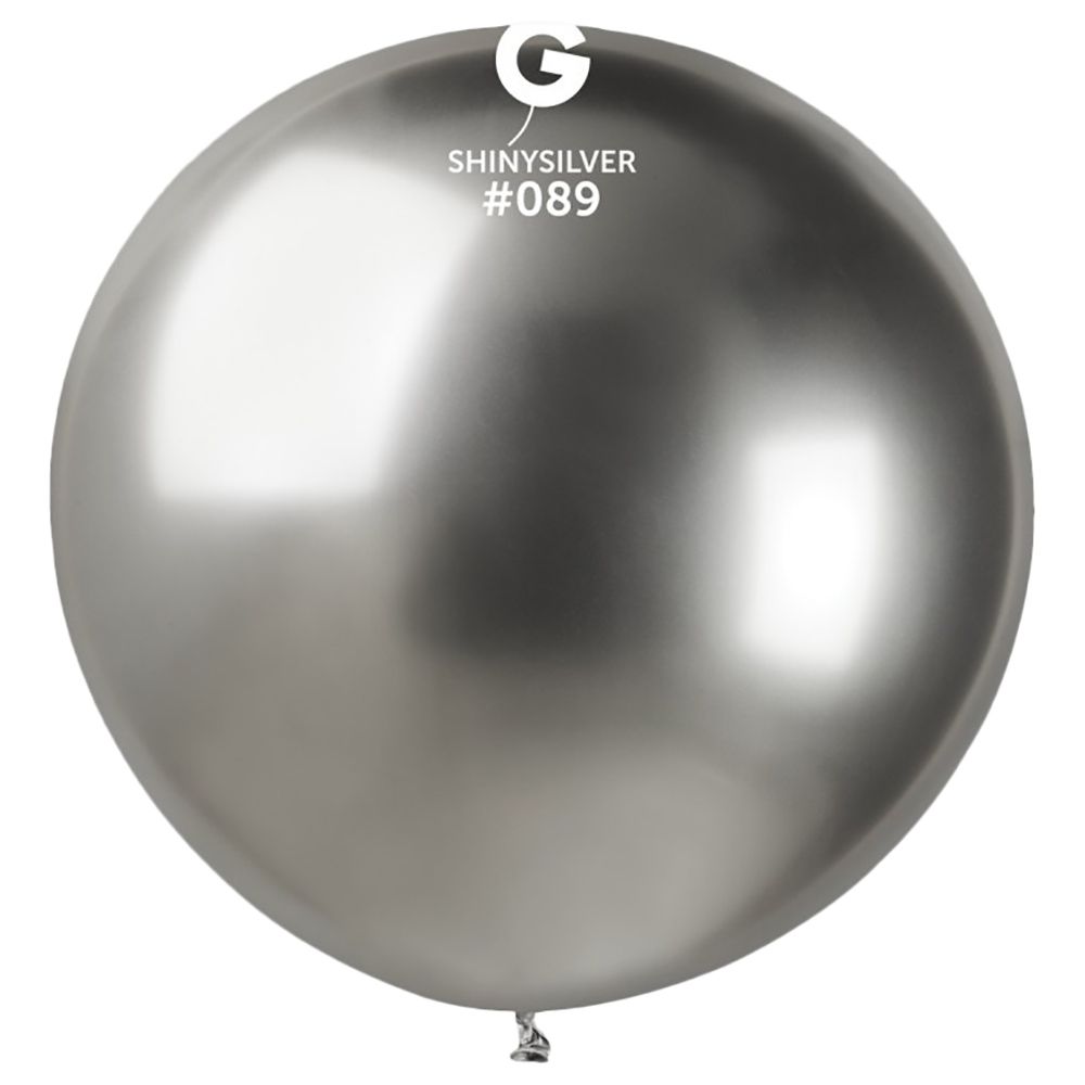 Gemar - Shiny Silver Balloon - 31-inch