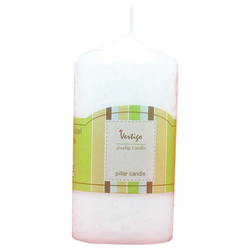 Vertigo - Pillar Candle 3 x 6 inch - White