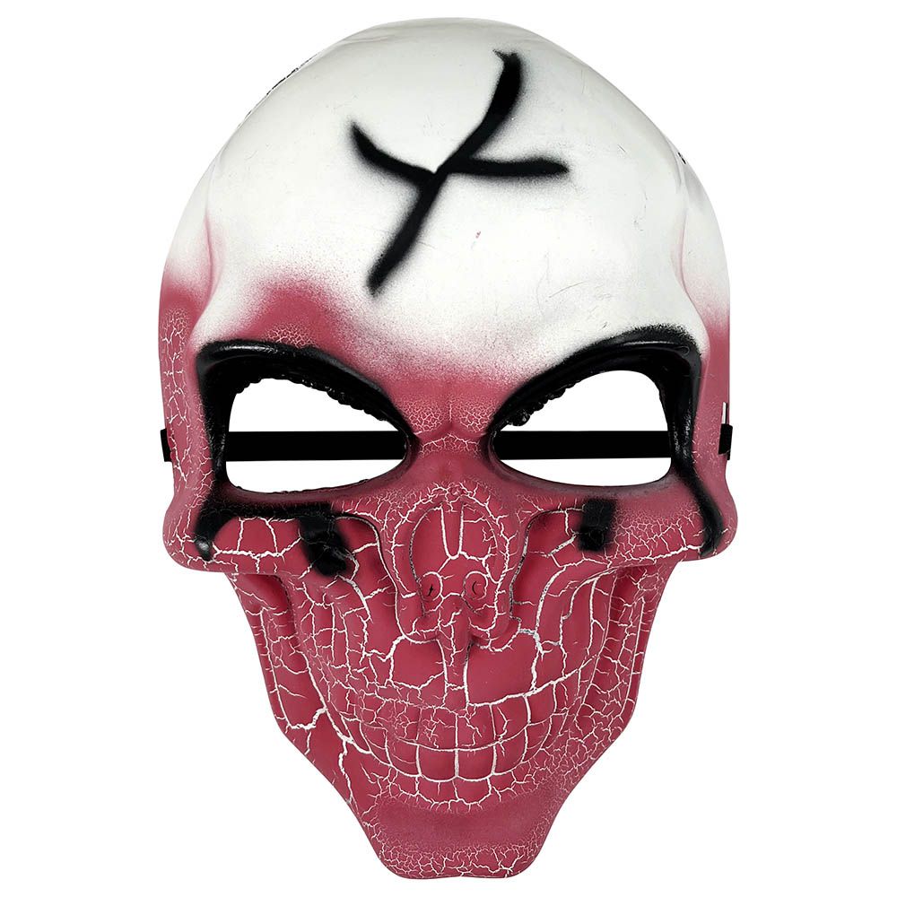 Party Magic - Halloween Skull Mask - Red