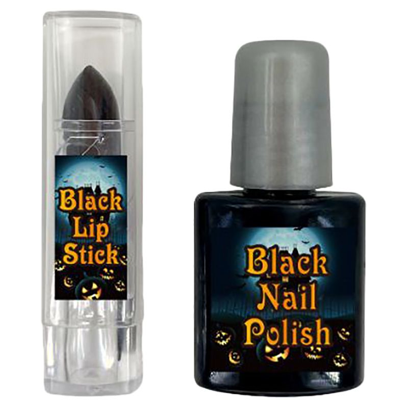 Party Magic - Halloween Nail Polish & Lipstick Makeup Set