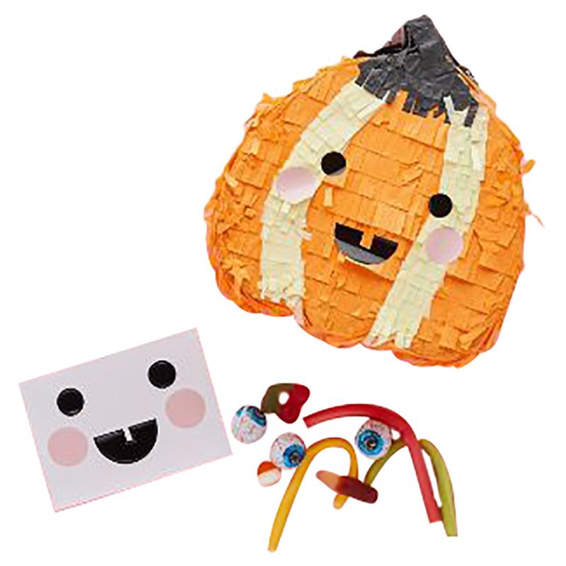 Hootyballoo - Pickles The Pumpkin Pinata w/ Face Sticker Sheet