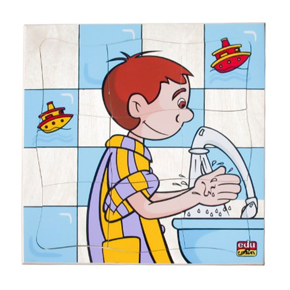 Edu Fun - Washing My Hands Puzzle