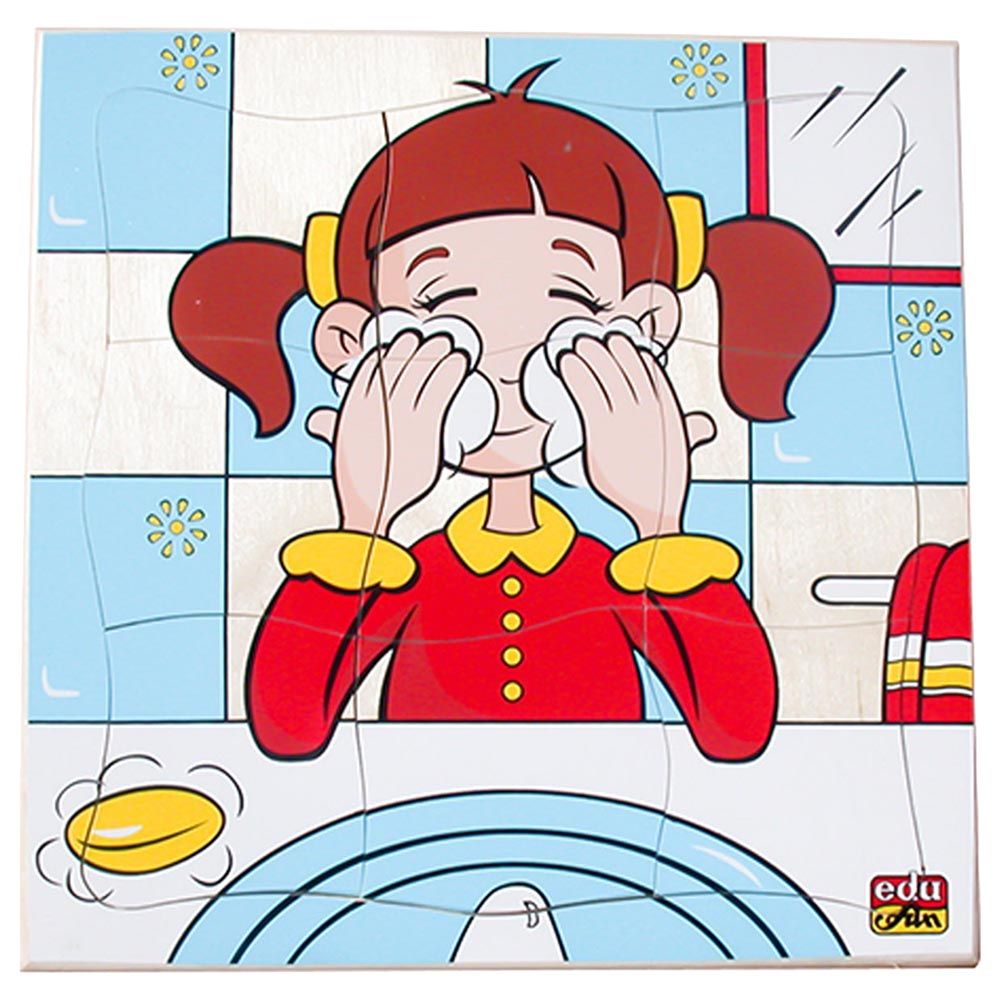 Edu Fun - Washing My Face Puzzle