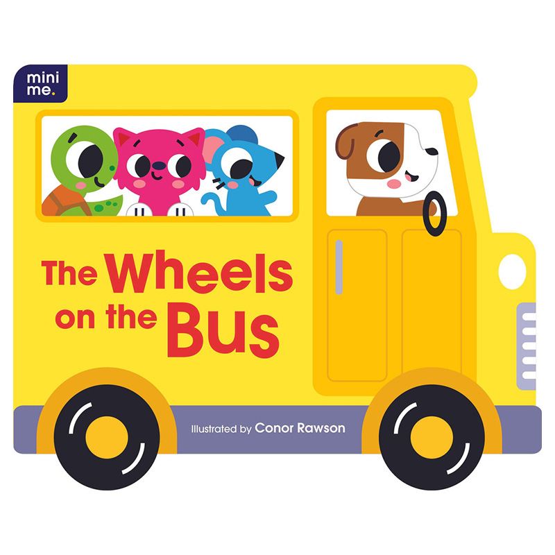 Mini Me - Shaped Board Book - The Wheels On The Bus