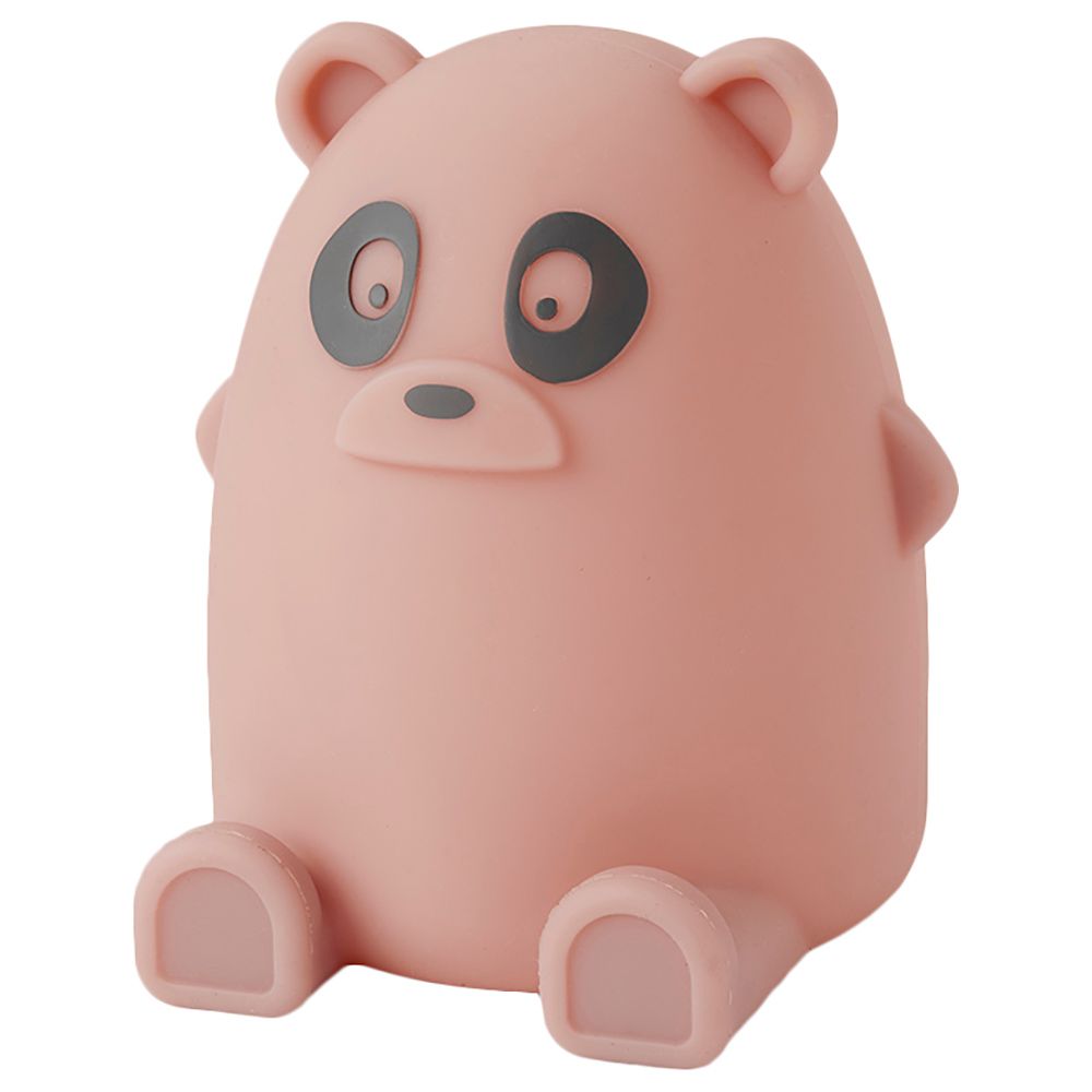 Nuuroo - Ella Silicone Lamp Panda - Woodrose