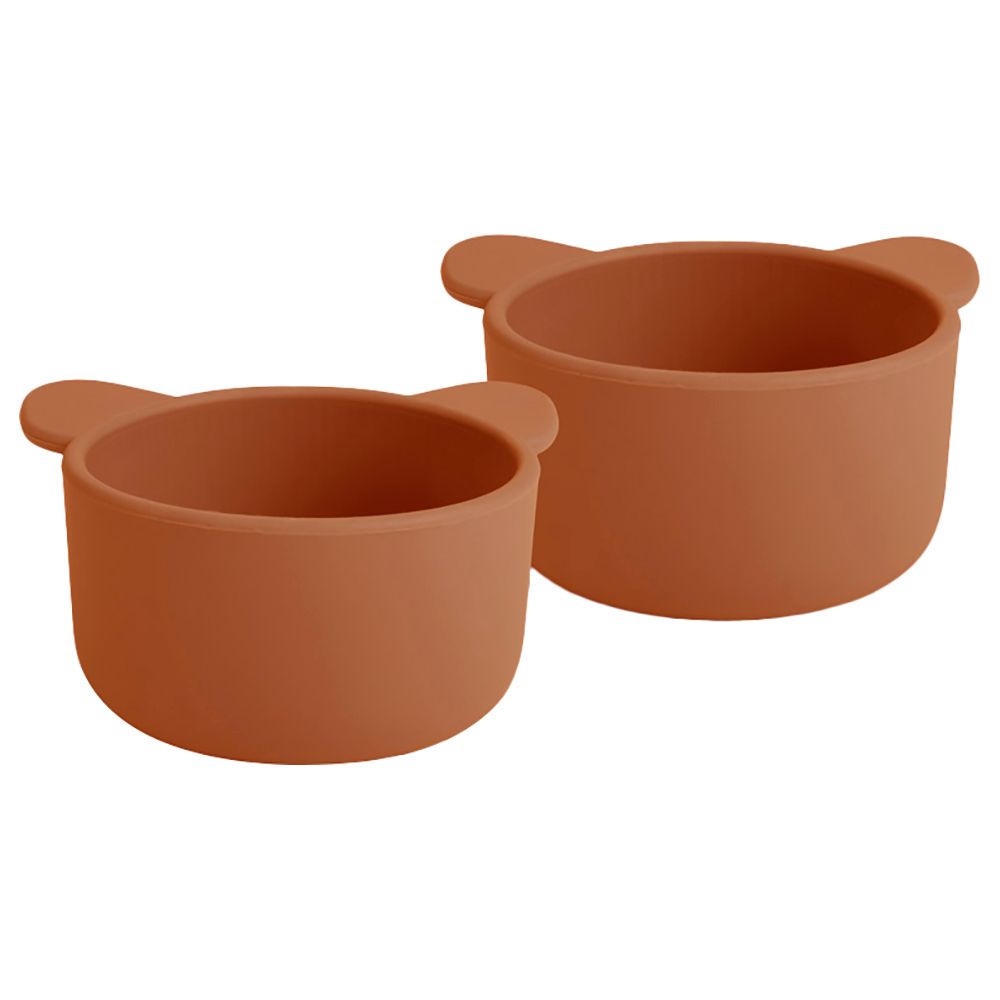 Nuuroo - Rosa Silicone Snack Box Koala - Caramel Cafe - 2pcs