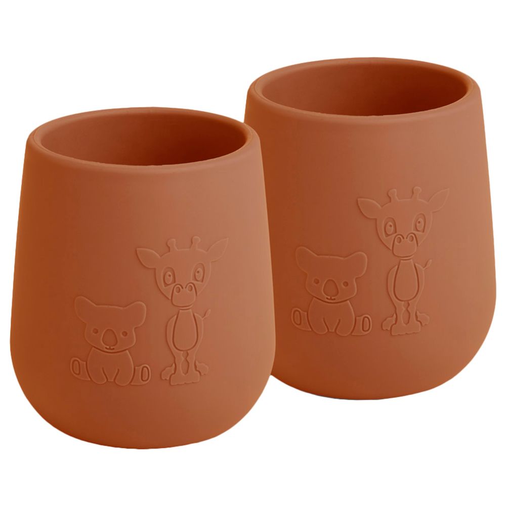 Nuuroo - Abel Silicone Cup - Caramel Cafe - 2pcs