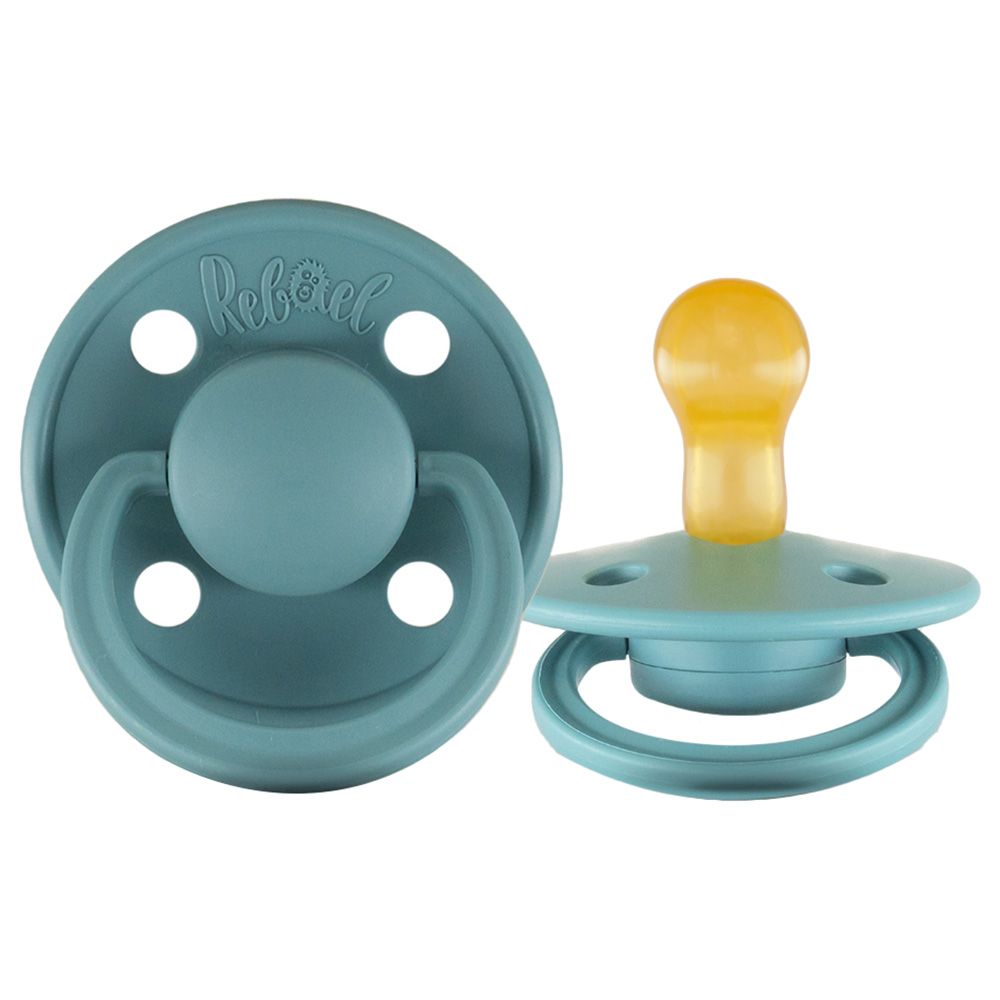 Rebael - Mono Round Pacifier S1 0-6M - Powder