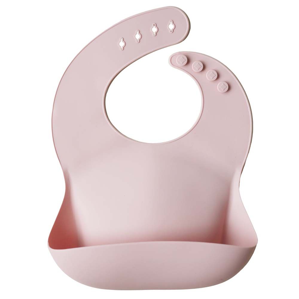 Mushie - Silicone Bib - Blush