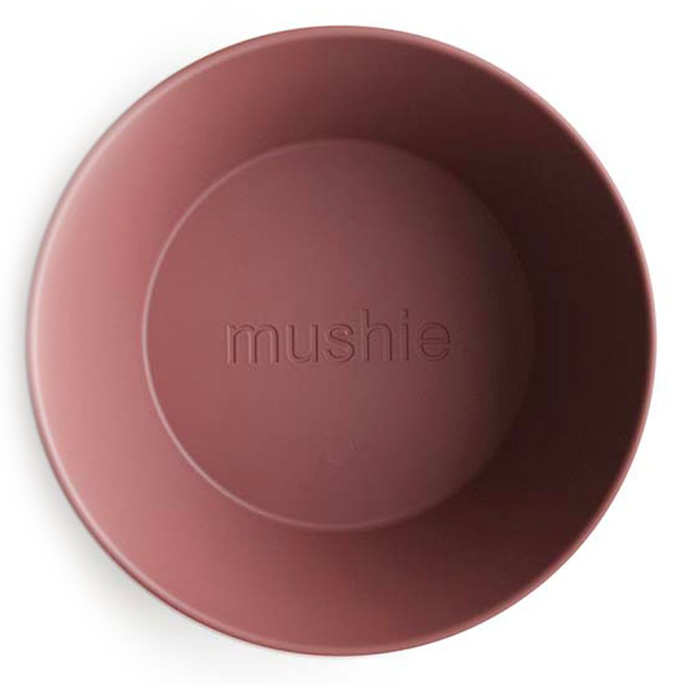 Mushie - Dinner Bowl Round - Woodchuck