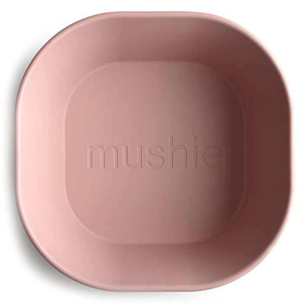 Mushie - Dinner Bowl Square - Blush