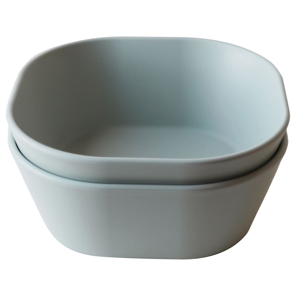 Mushie - Dinner Bowl Square - Sage